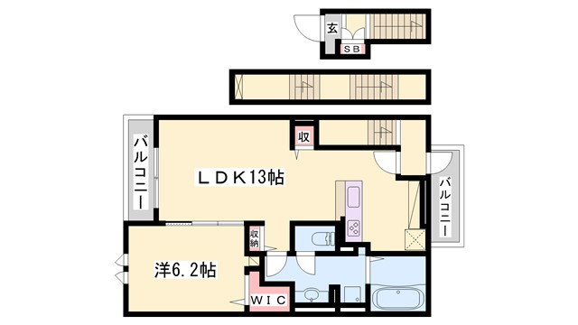 レガリアの間取り