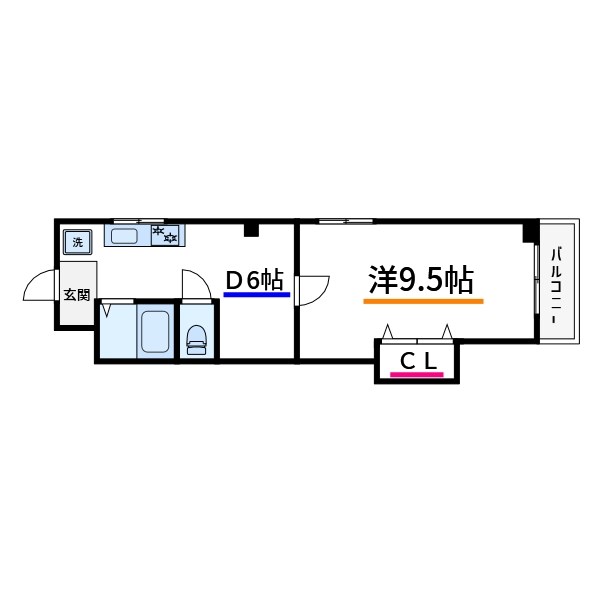 足立区六月のマンションの間取り