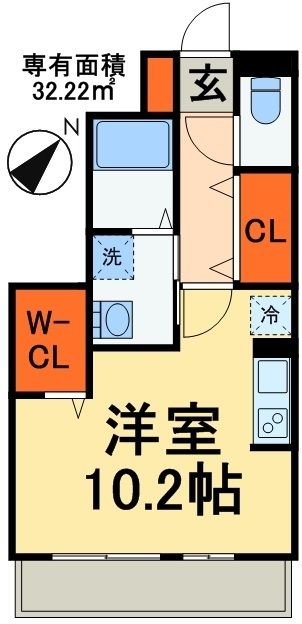 【リバーハイツ幕張の間取り】