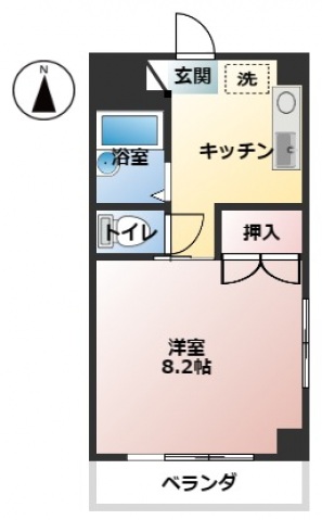 ブランシュ富士2の間取り