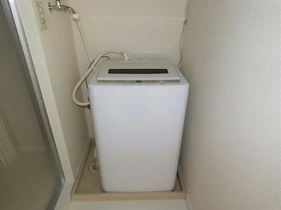 その他設備　洗濯機も付いています