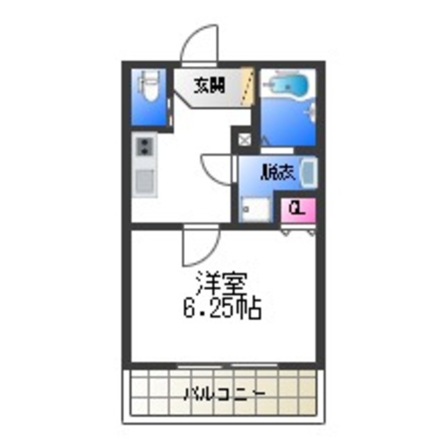 アライズ諏訪ノ森マンションの間取り