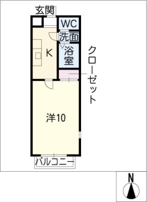 サンフェスタ入会の間取り