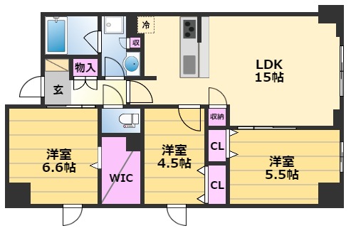 グランドポーの間取り