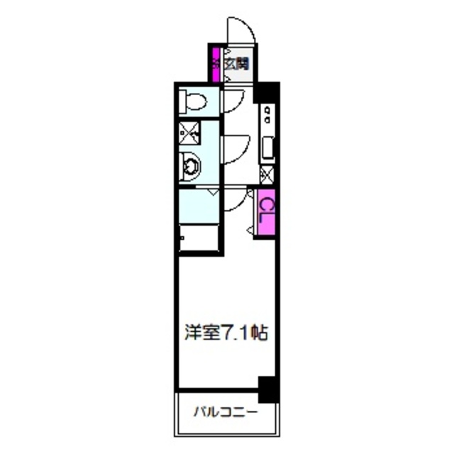 エスリード京橋グランテラスの間取り