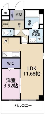 TOKUSHIMA MIDTOWERの間取り