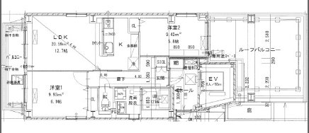 リフレスロイヤルシティIIIの間取り