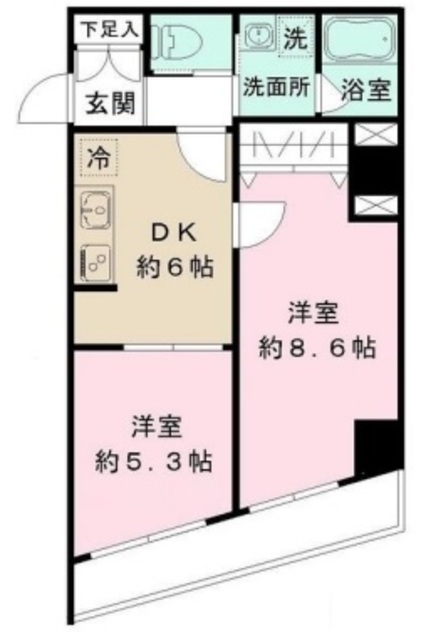 ブールバード白山の間取り