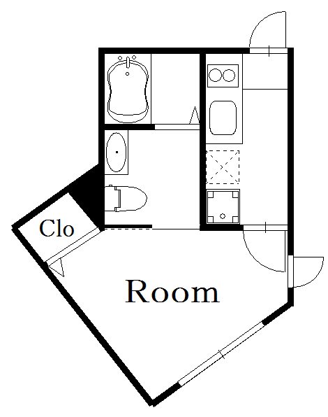 【DECOR BLOCCO大山Iの間取り】