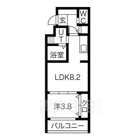 MJC京都西大路2の間取り