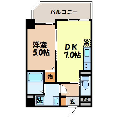 ラトゥール若葉の間取り