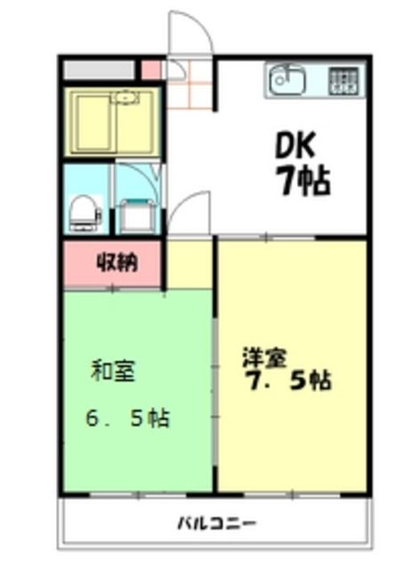 サンライズパーク上小町の間取り