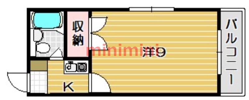 エルムマンションの間取り