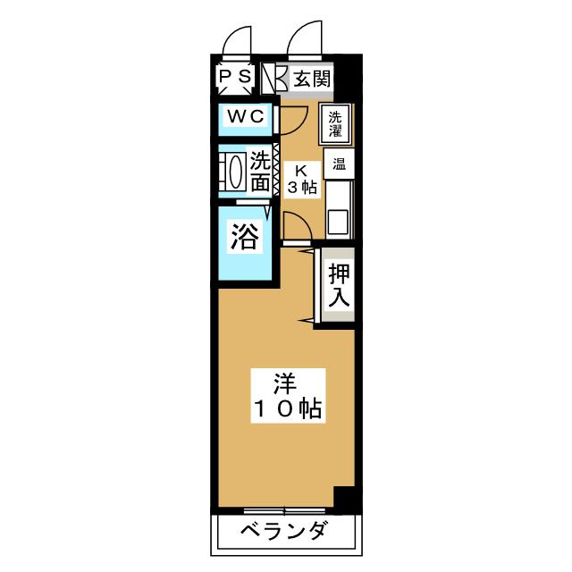 ザ・ロイヤルトップ名駅西の間取り