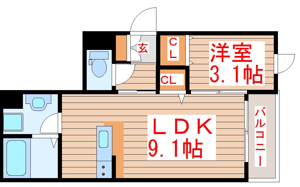 アーバンコートIIの間取り