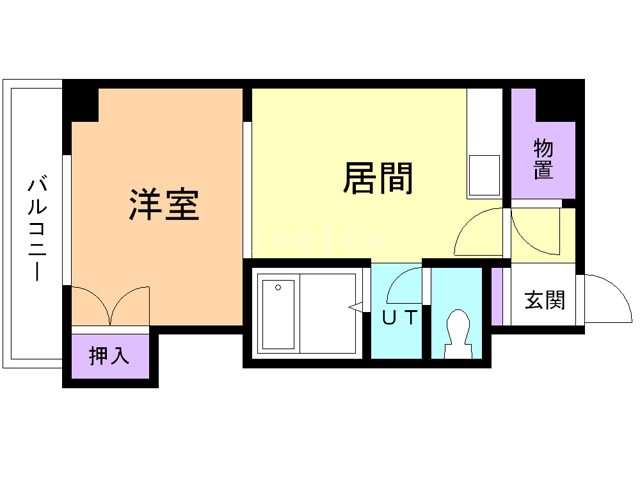 コート豊平の間取り