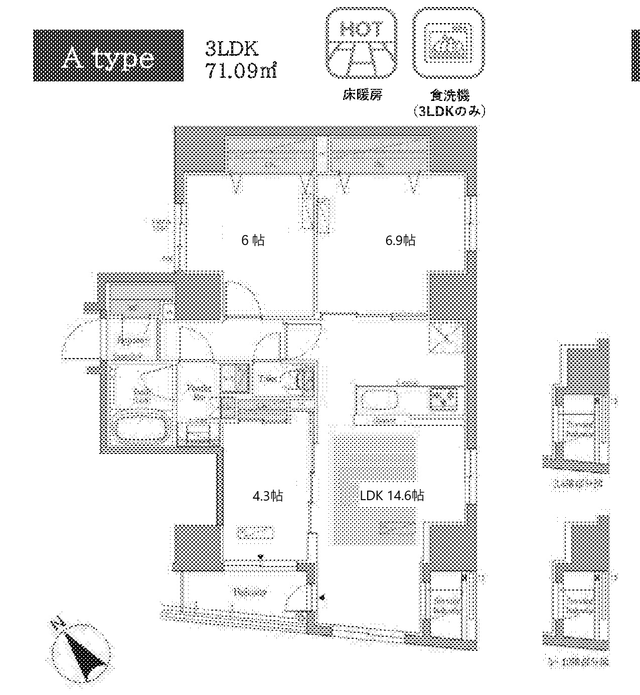 Urbanex日本橋馬喰町IIの間取り