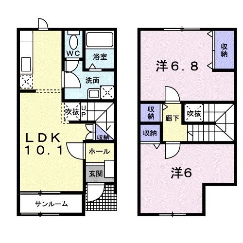 グッディ・ツーの間取り