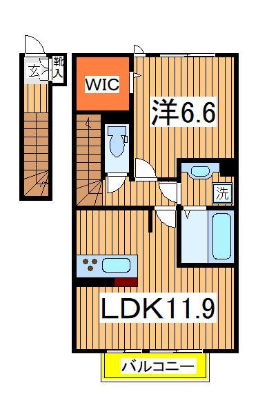 コンフォールコート２の間取り