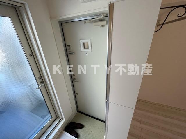 玄関　落ち着いた玄関です