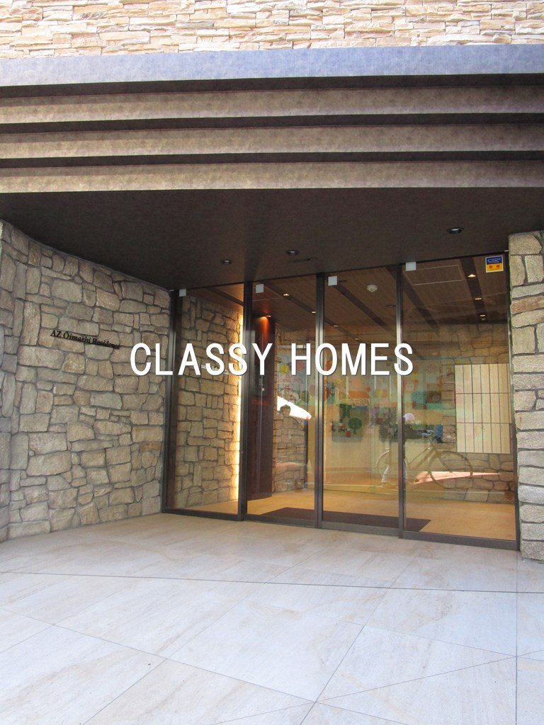 エントランス　2022年竣工　アズ大井町レジデンス：エントランス