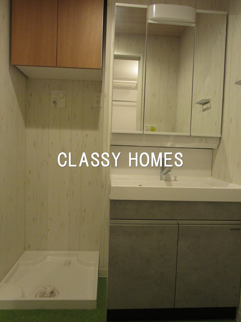 洗面設備　2022年竣工　アズ大井町レジデンス：洗面台