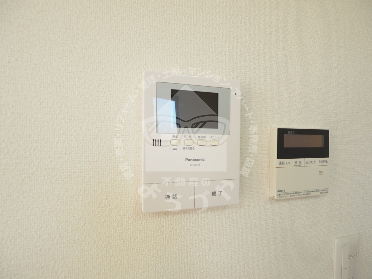 セキュリティ　顔の確認ができてから開錠できる安心のモニターフォンです