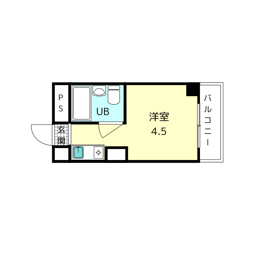 フォレスト高畑マンションの間取り写真