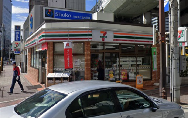 コンビニ　セブンイレブン 大阪梅田2丁目西店（コンビニ）まで155m