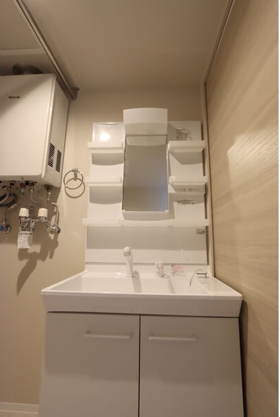 洗面設備　シャワードレッサー付きです！