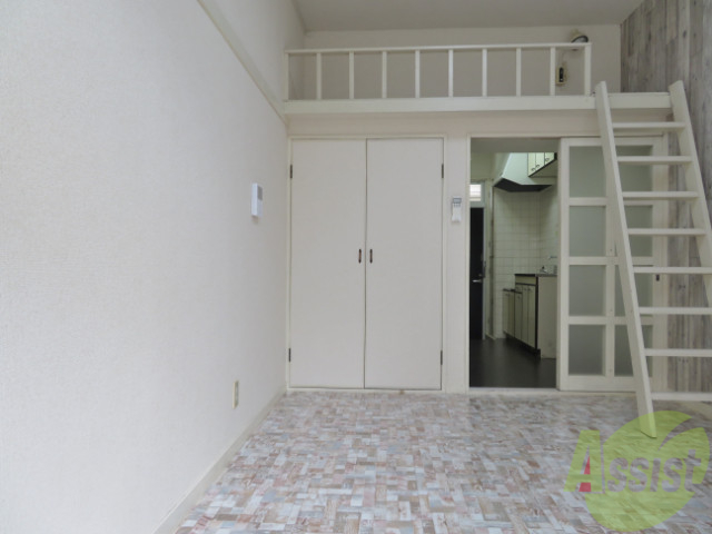 収納　クローゼット。荷物がたくさんあっても問題ないですね。