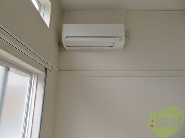 その他設備　エアコン設置済みです。これからの時代は欠かせませんよ。