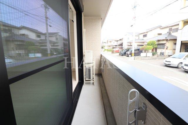 バルコニー　同物件別部屋です。