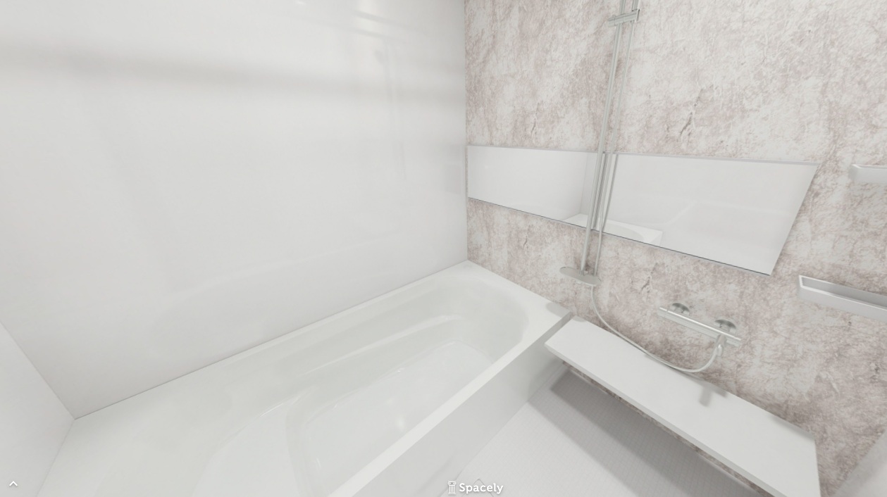 バス・シャワールーム　イメージパースなので実際とは異なります