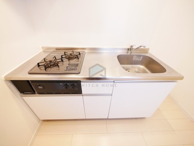 キッチン　２口ガスコンロのシステムキッチン！