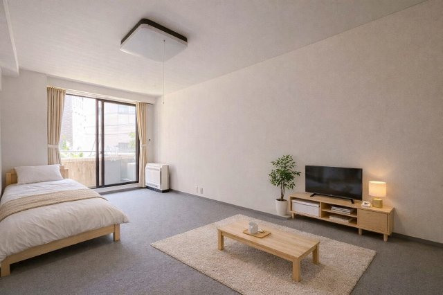 居室・リビング　家具配置イメージ画像です