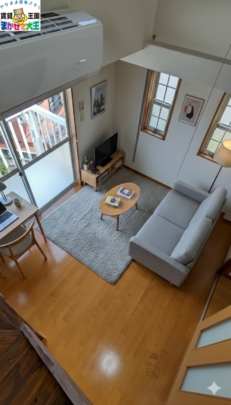 居室・リビング　家具・インテリアはＣＧです