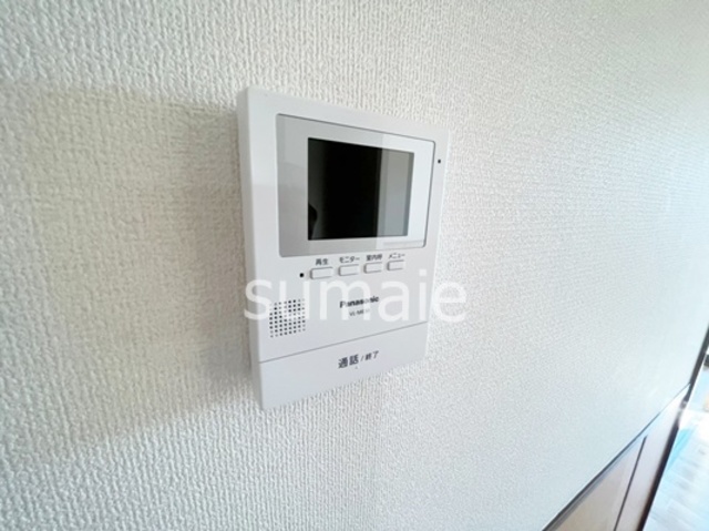 セキュリティ　モニターホンです