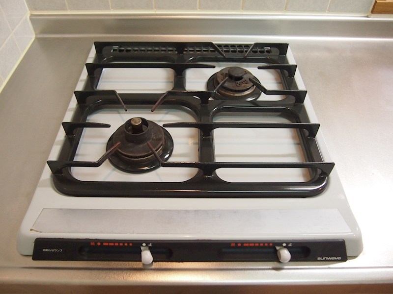 キッチン　ガスコンロ