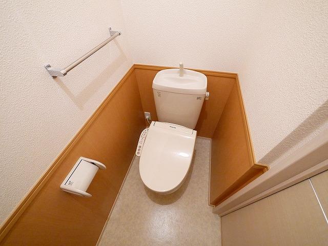 トイレ　ゆったりとした空間のトイレです