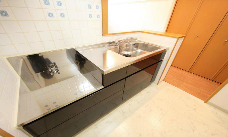 キッチン　カウンターキッチン（ガスコンロ設置可）