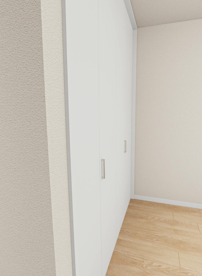 収納　完成イメージパースです。現況優先です。