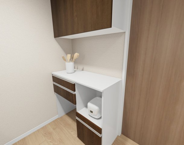 その他設備　完成イメージパースです。現況優先です。