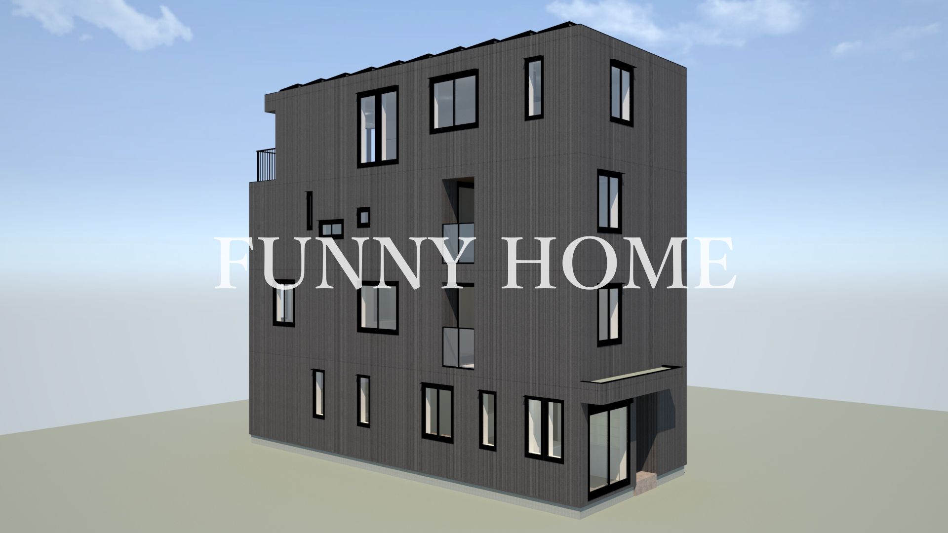 建物外観　完成イメージパースです。現況優先です。