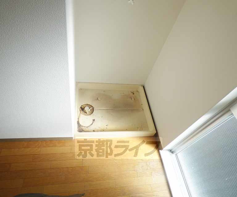 その他設備　洗濯機が置けます。