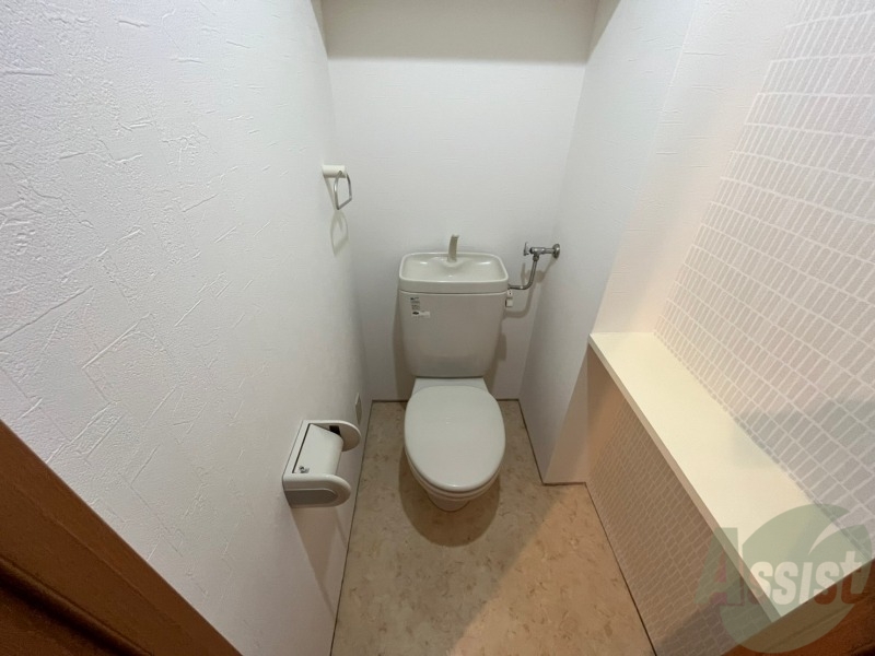 トイレ　トイレは清潔感があり安心して使えますね！
