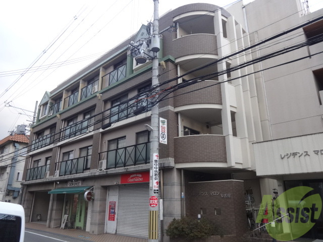 建物外観　豊中市岡上の町「レジデンスマロン参番館」