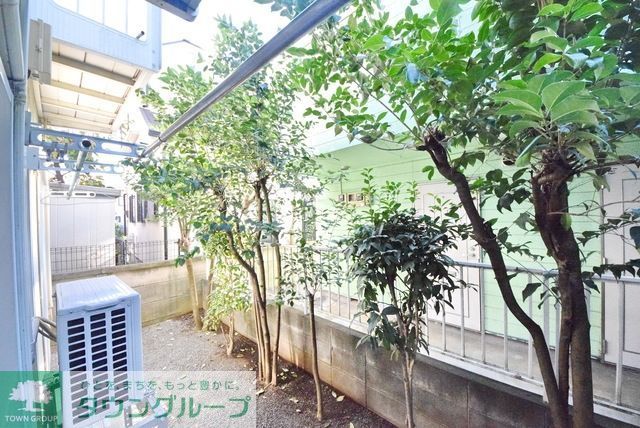 バルコニー　景色
