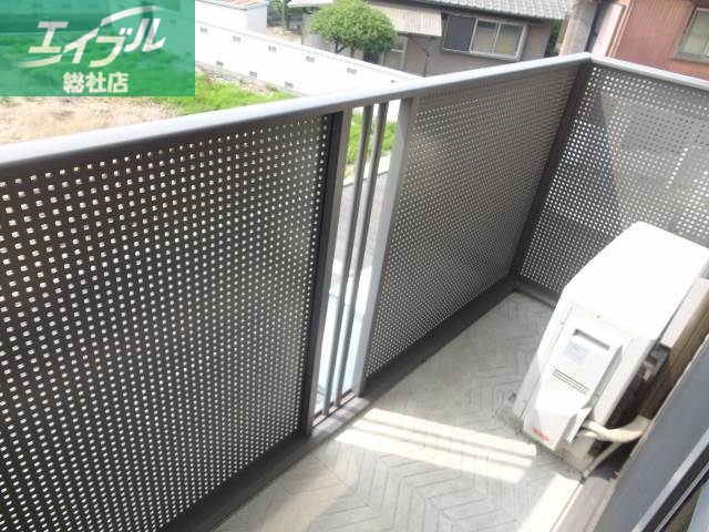 バルコニー　日当たり良好