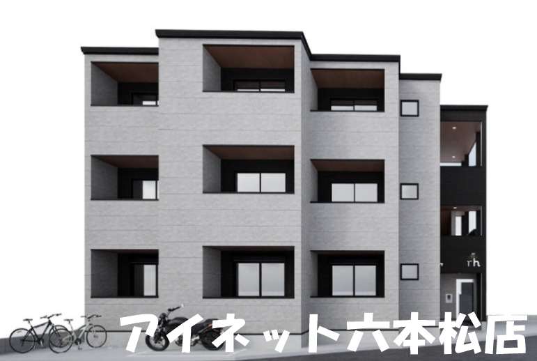 建物外観　新築の1LDK物件です！